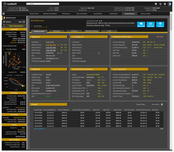 screenshot of Lendisoft LMS